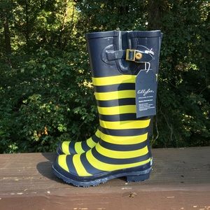 Lillybee rain boots size 7 women's