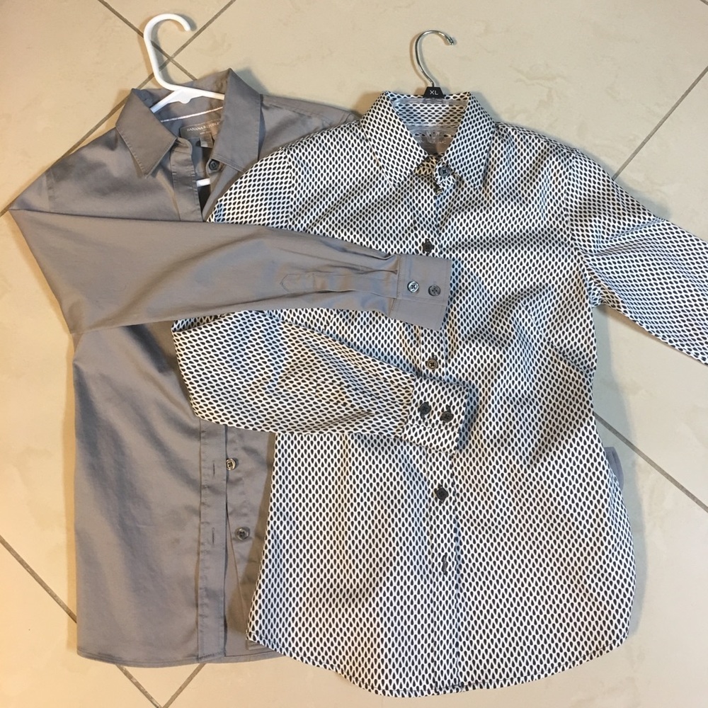 Crisp dress shirts- non iron fitted