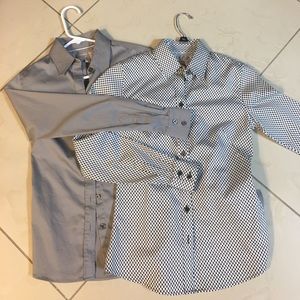 Crisp dress shirts- non iron fitted