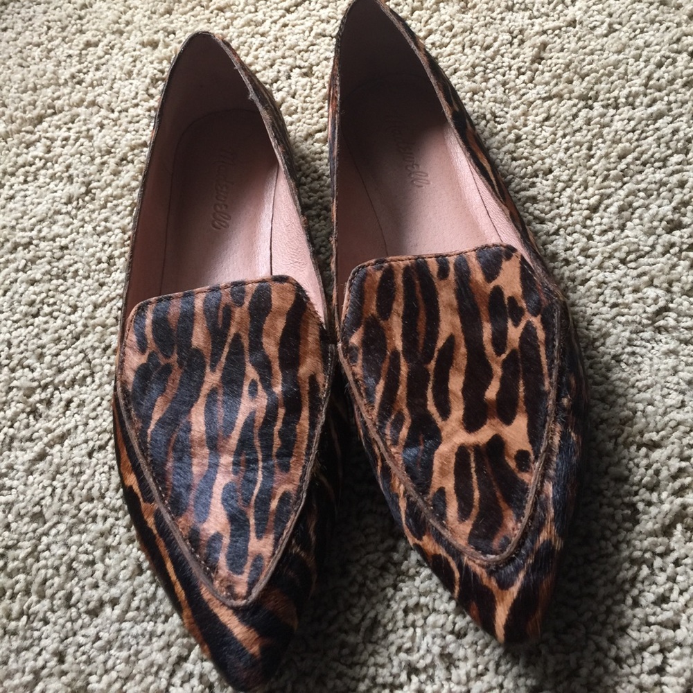Madewell Leopard Loafers