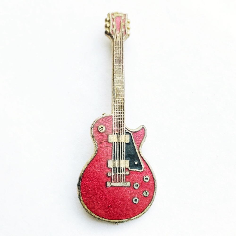 70s Gibson Les Paul Guitar Pin