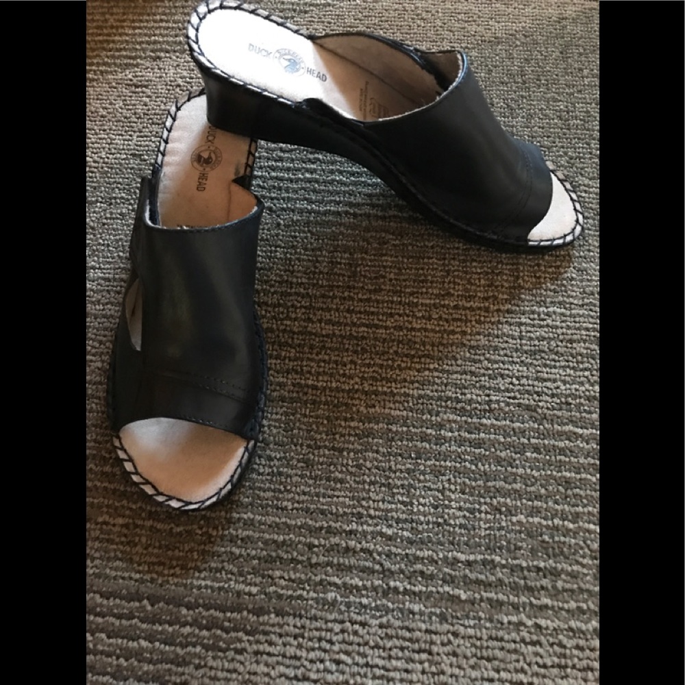Sandal mule - Duck Head - leather uppers 7-1/2 M
