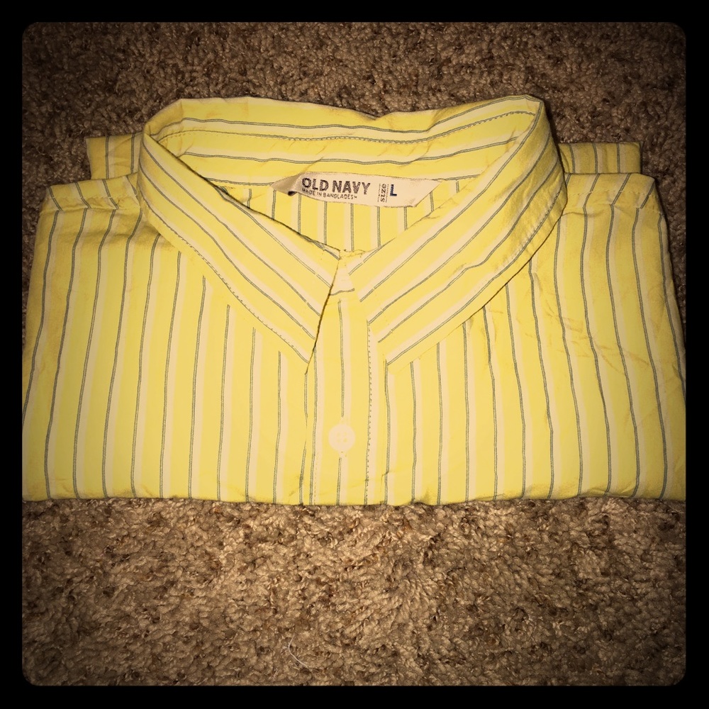 Boys Sz L Old Navy Button Down