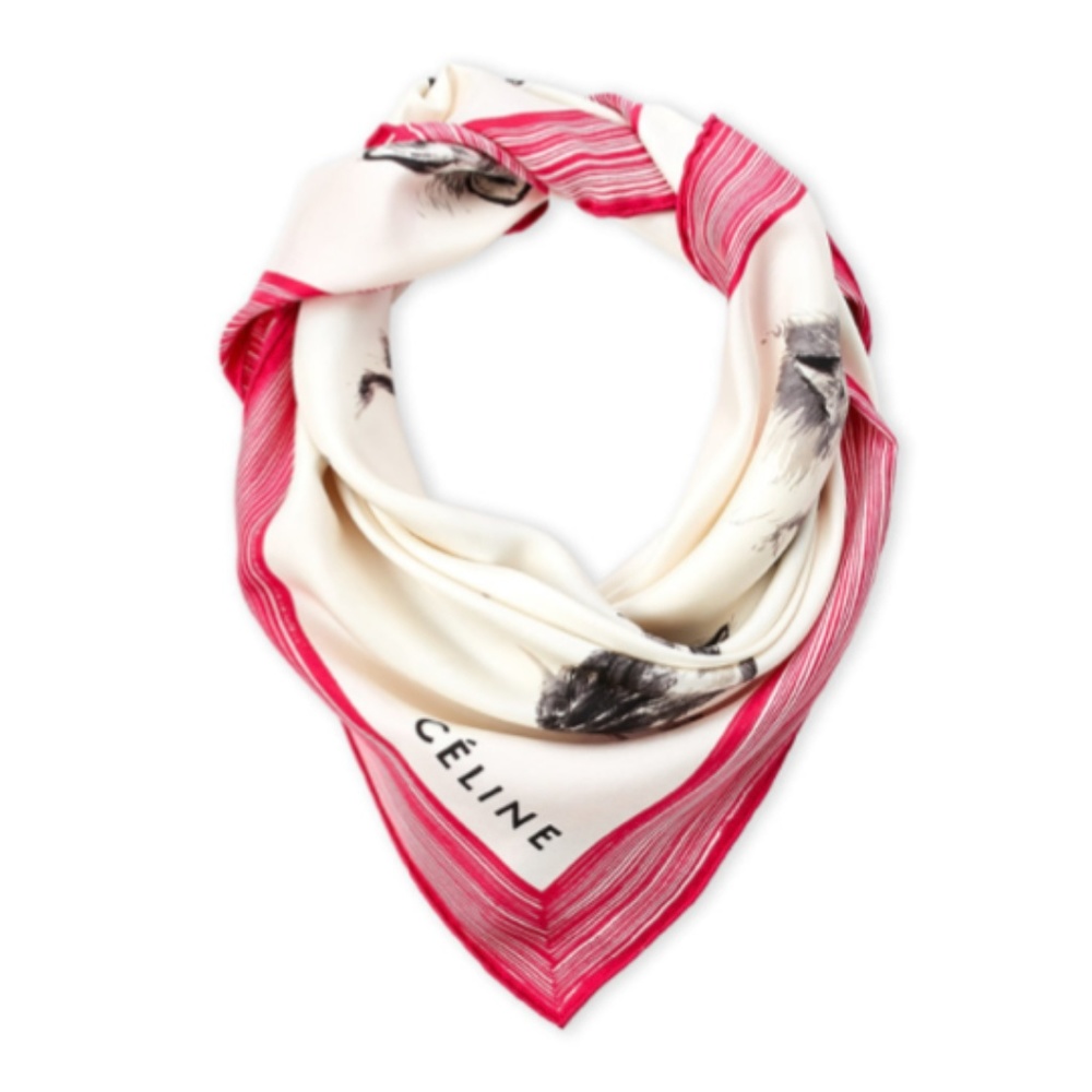 CELINE Silk Scarf