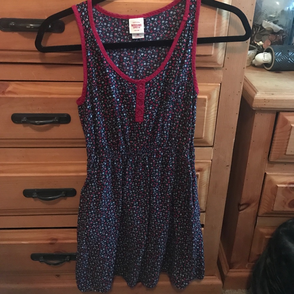 Mini floral dress