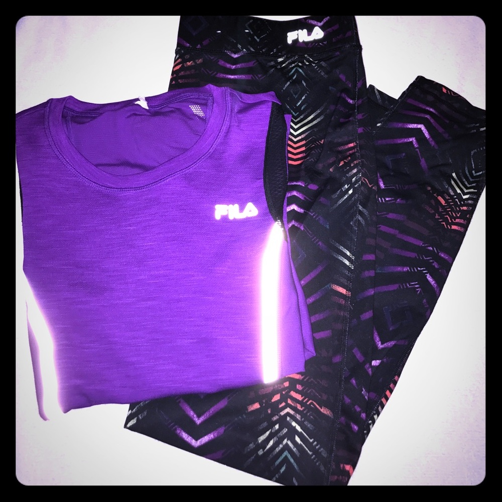 Tribal FILA Long Running Pants
