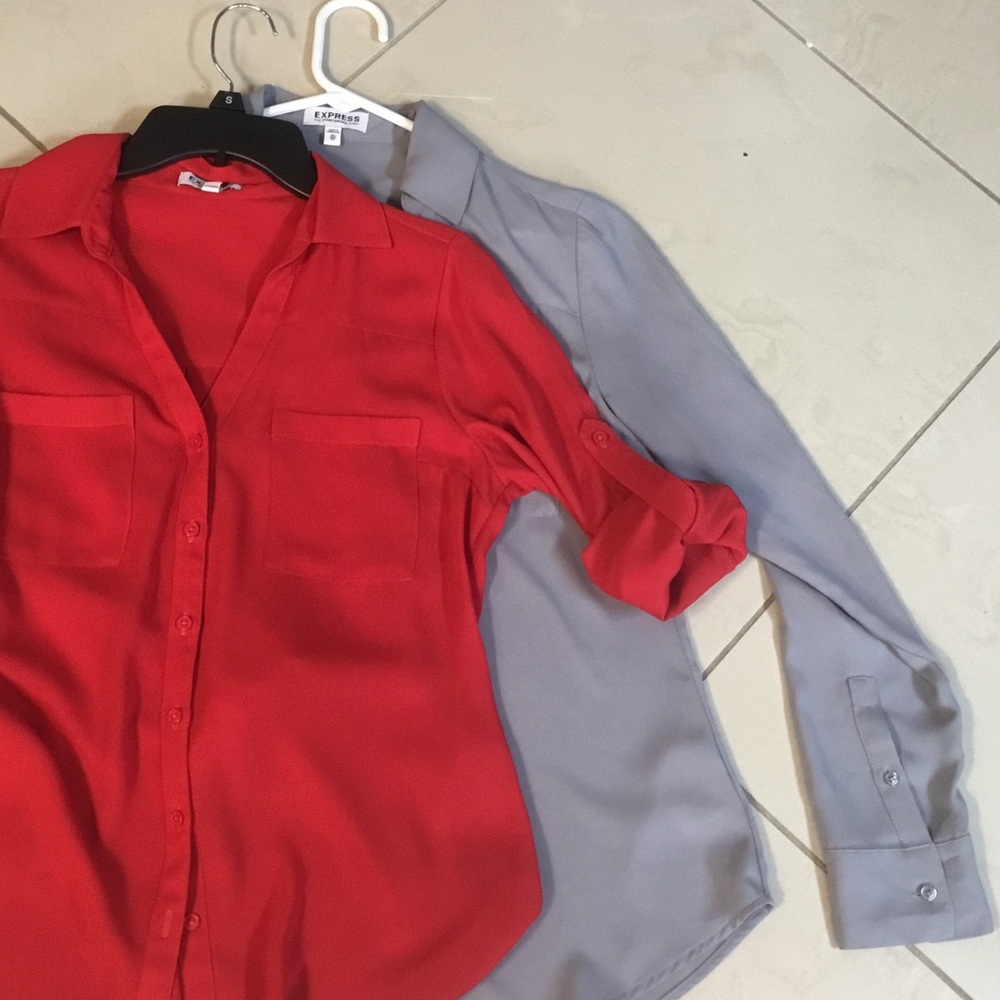 Silky dress shirts
