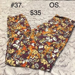 NWT lularoe Disney bambi OS Leggings