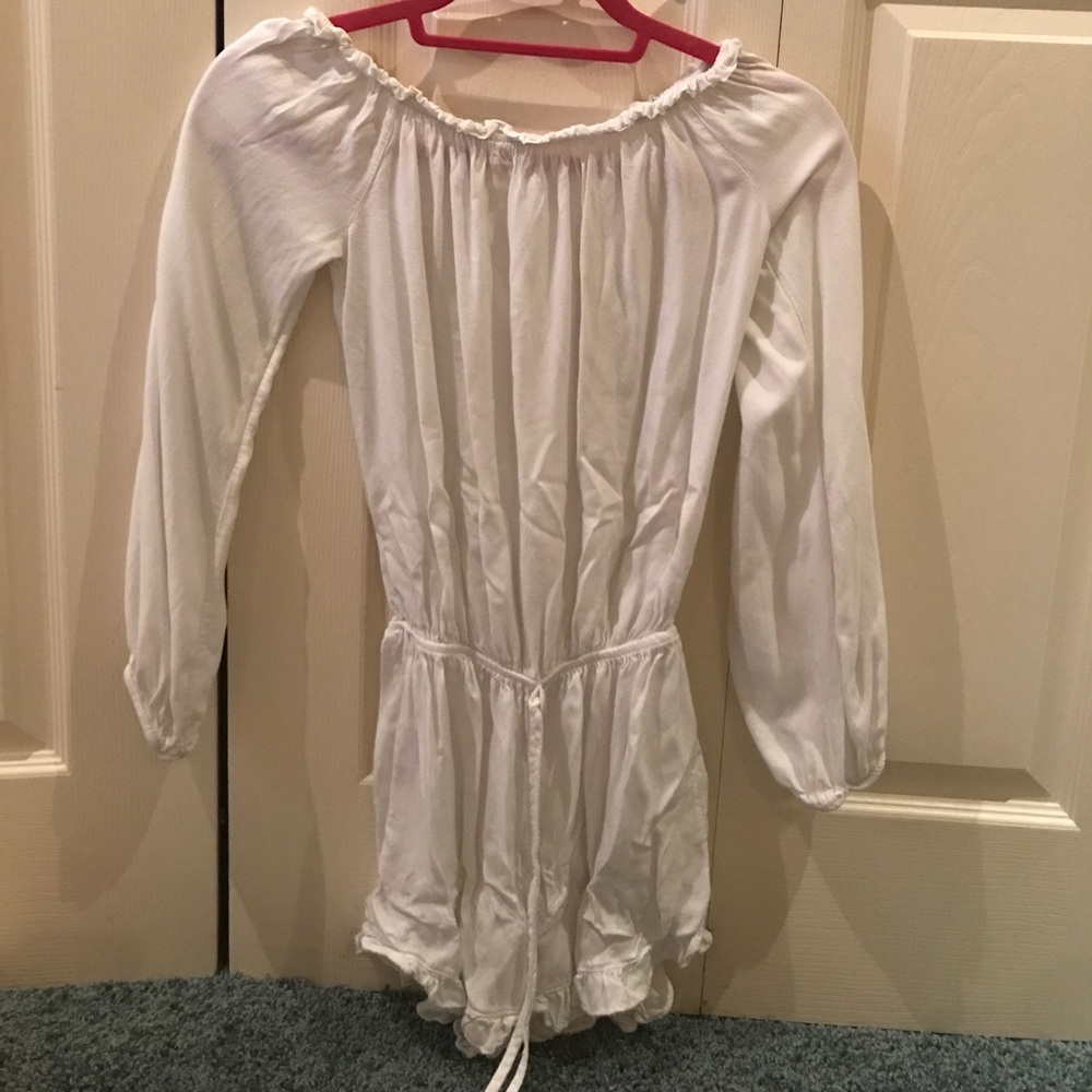 Brandy Melville white romper