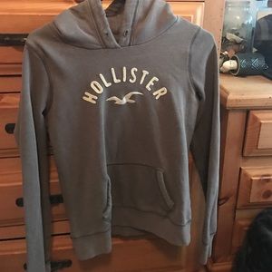 Grey Hollister Hoodie