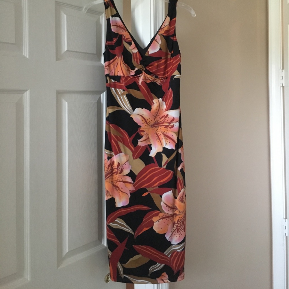 Perfectly Fitting Jersey Midi Dress 👗 Worn Once!