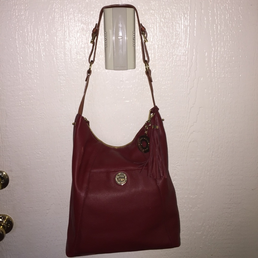 ISAAC MIZRAHI! Large tote leather bag