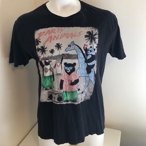 Riot Society party animal t shirt from PAC Sun