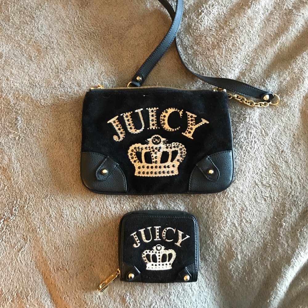 Juicy couture bag and wallet