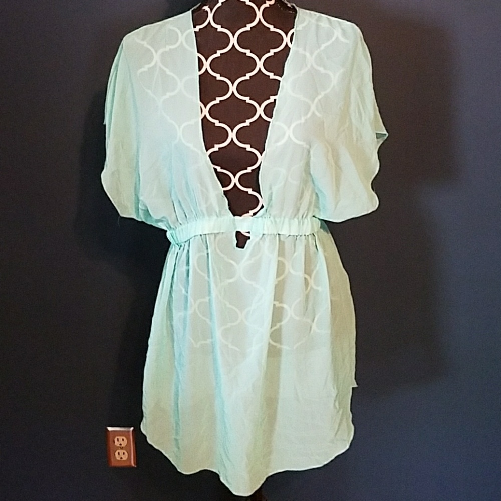 Mike Swim Mint Cover Up