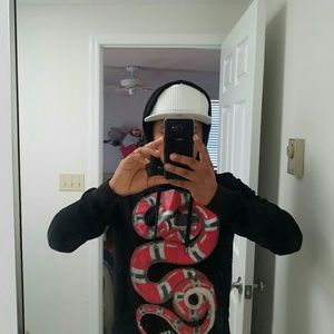 Gucci long sleeve hoodie sweater