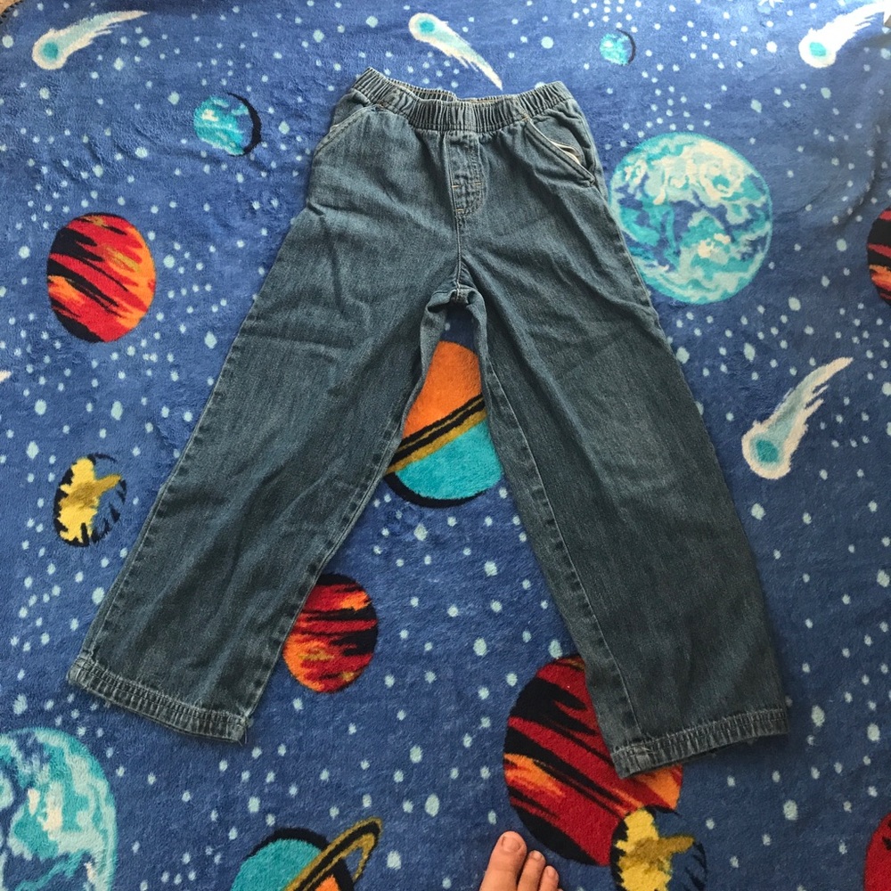 Boys size 6 pull up jeans