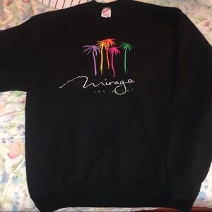 VINTAGE MIRAGE CASINO EMBROIDERED PULLOVER
