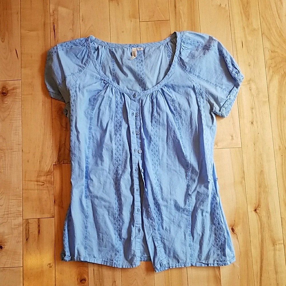 Blue blouse