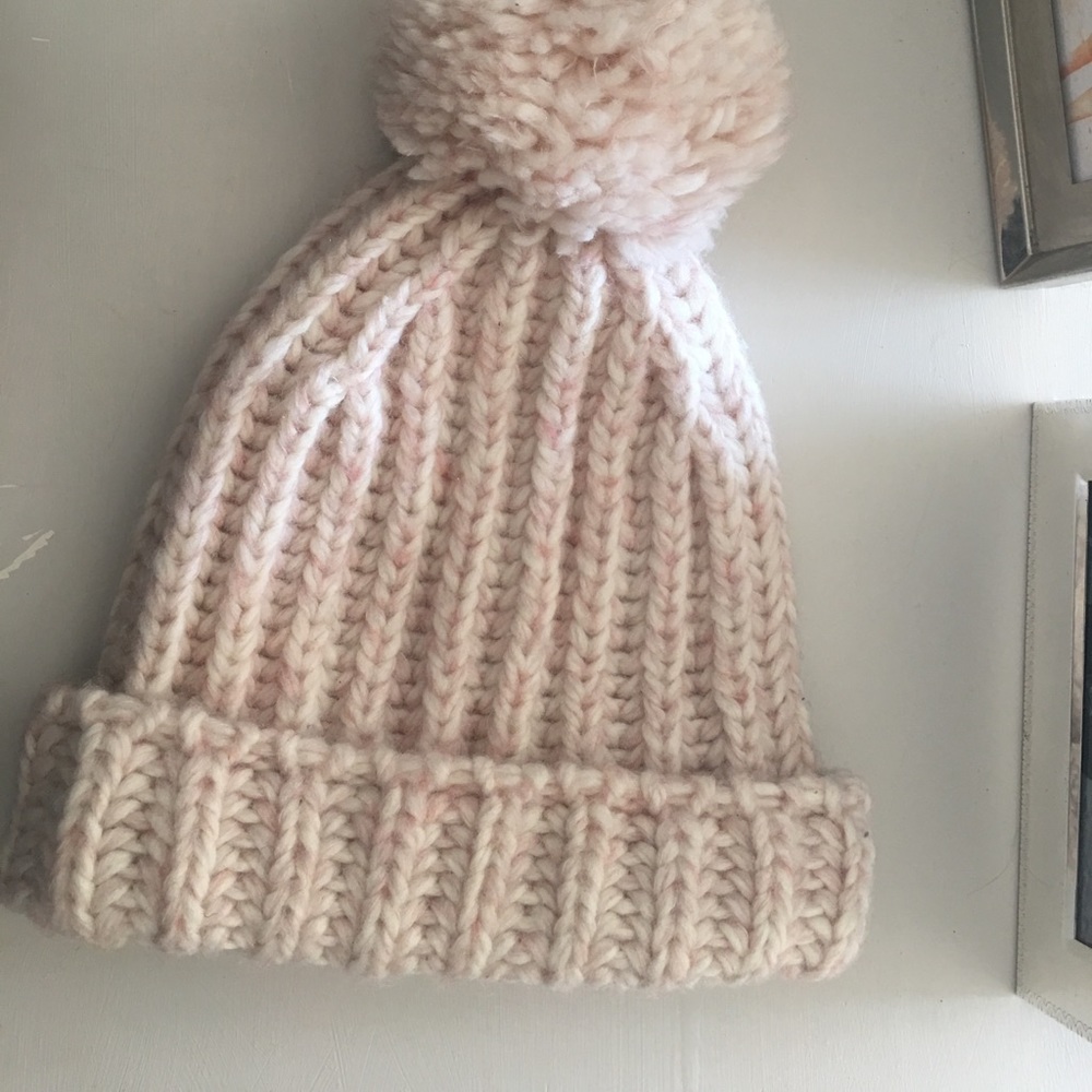 JCrew Light Pink Beanie