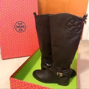Tory Burch Marlene Riding Boots Size 6