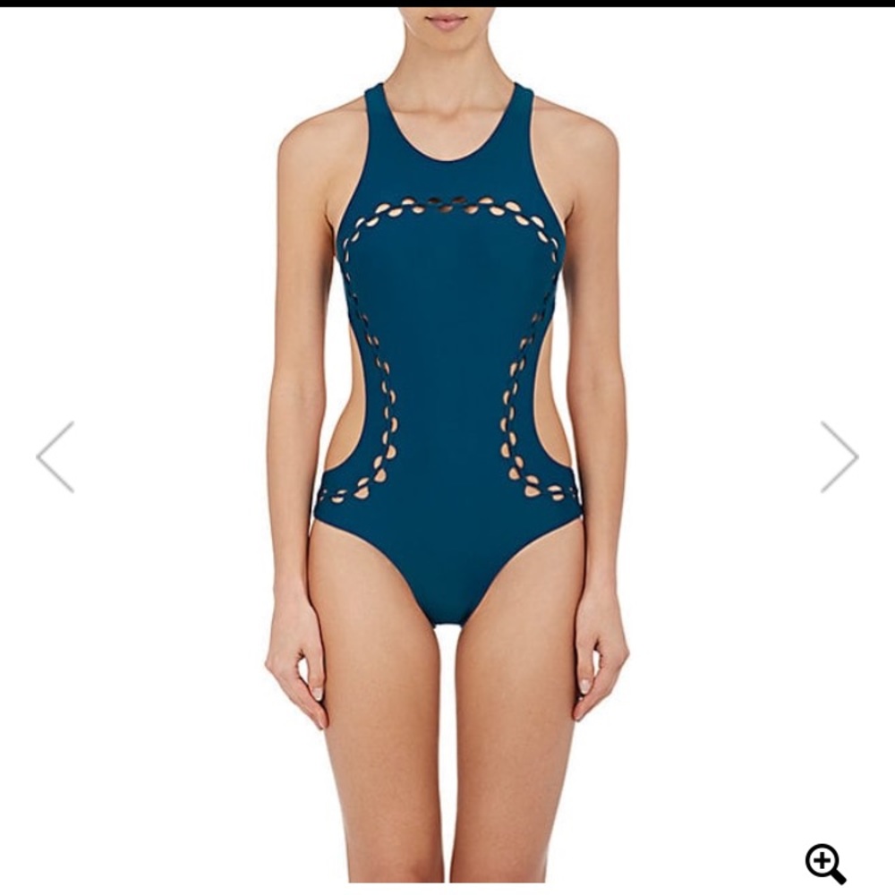 Royal blue Mikoh monokini