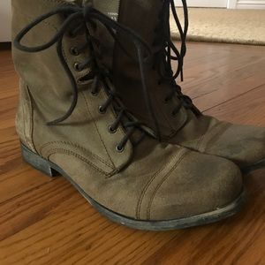 Steve Madden leather boots, size 11