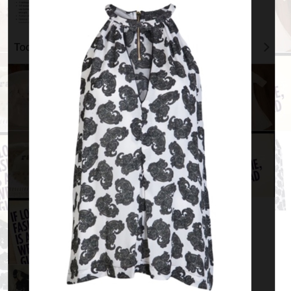 ALC Sleeveless Printed Top