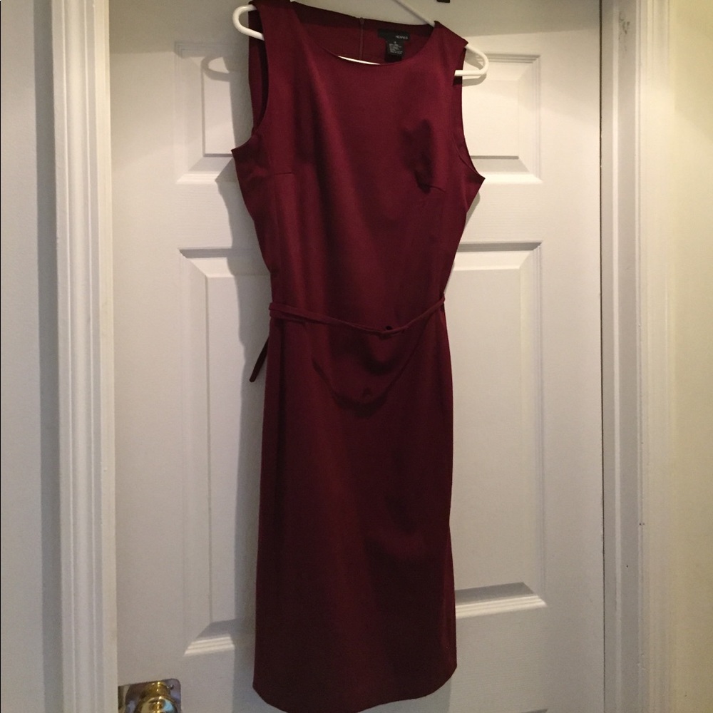 H&M Burgundy Dress