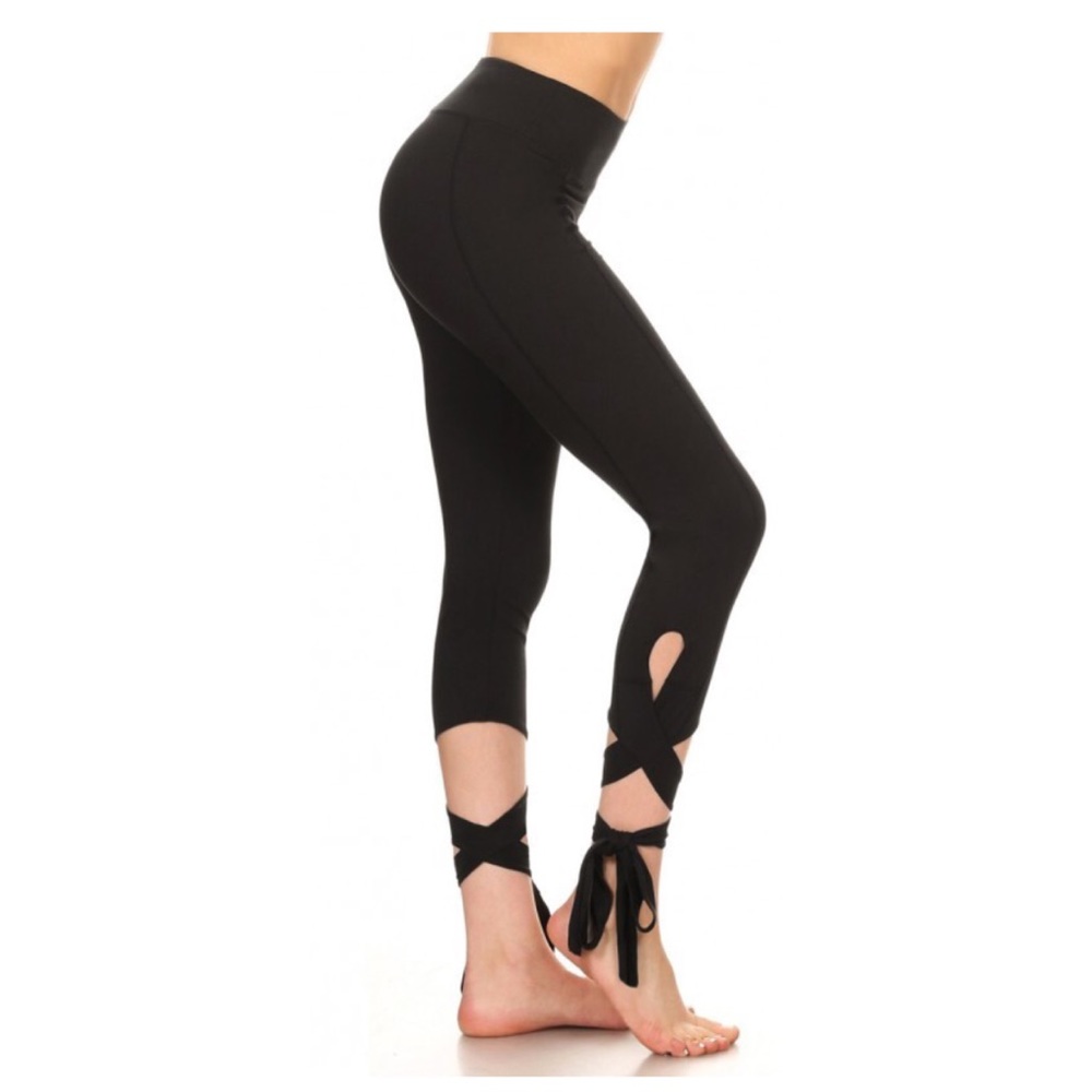 dancer style yoga workout leggings