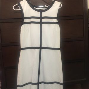 Bebe White/black dress