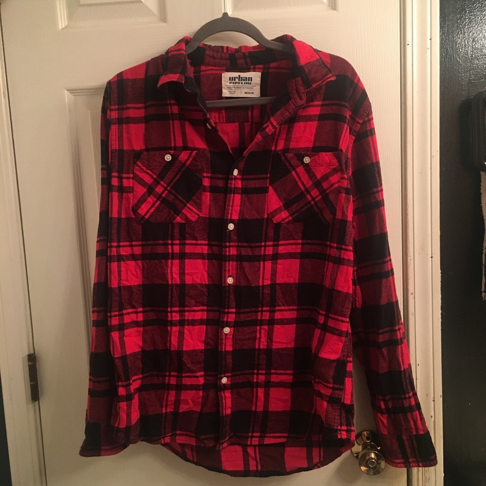 Red and black flannel