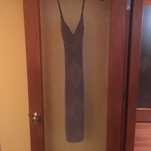 An extremely comfortable form fitting dress.