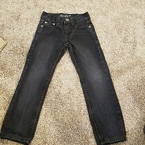 Boys size 4 black jeans