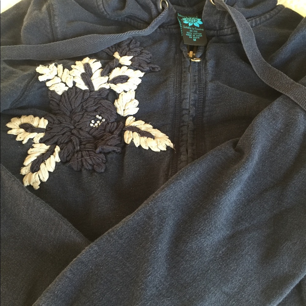 LUCKY Brand hoodie hooded sweatshirt sweat zip up