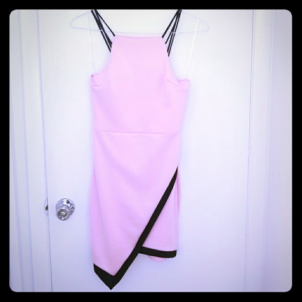 Brand new pink body con cocktail dress