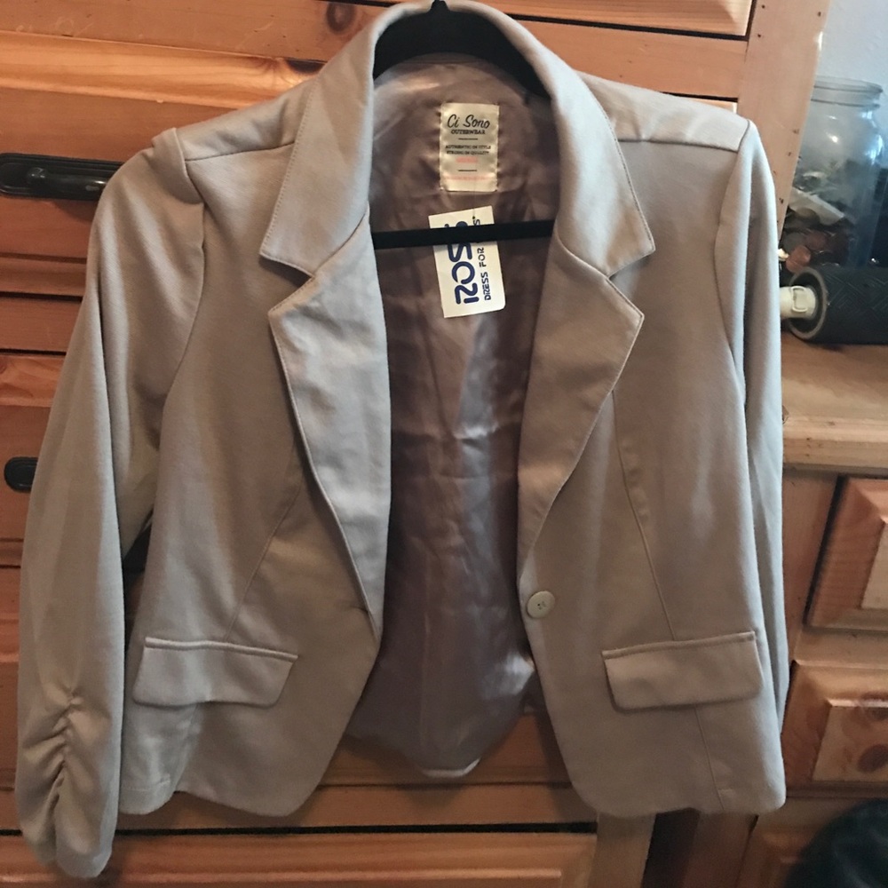 Tan Blazer