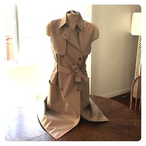 BCBG Max Azria Lenard Trench XXS NWT Khaki