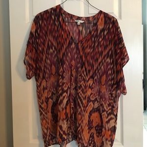 CAbi multi colored Top