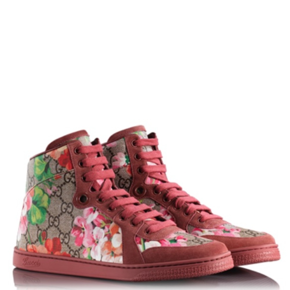Special Edition GG Bloom High top Gucci sneakers