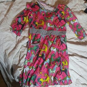 Girl's funky horse dress