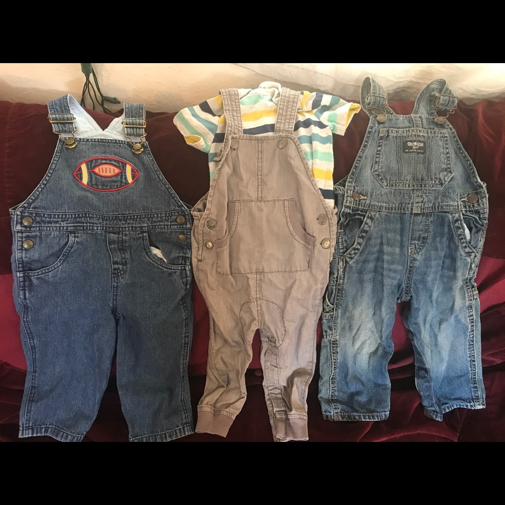Boys overalls bundle 18months