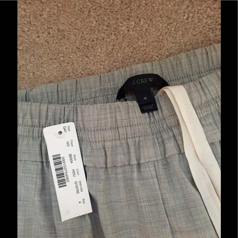 J. Crew women's Harlow pant, size 4, heather dusk