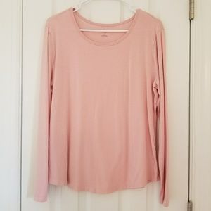 Long sleeve Pink Dress Barn Top! Like new
