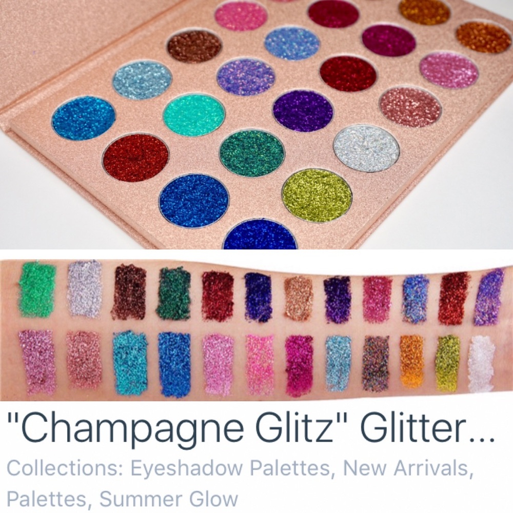 Wong Cosmetics Champagne Glitz Glitter makeup