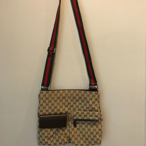 Authentic Gucci messenger bag. Pristine condition.