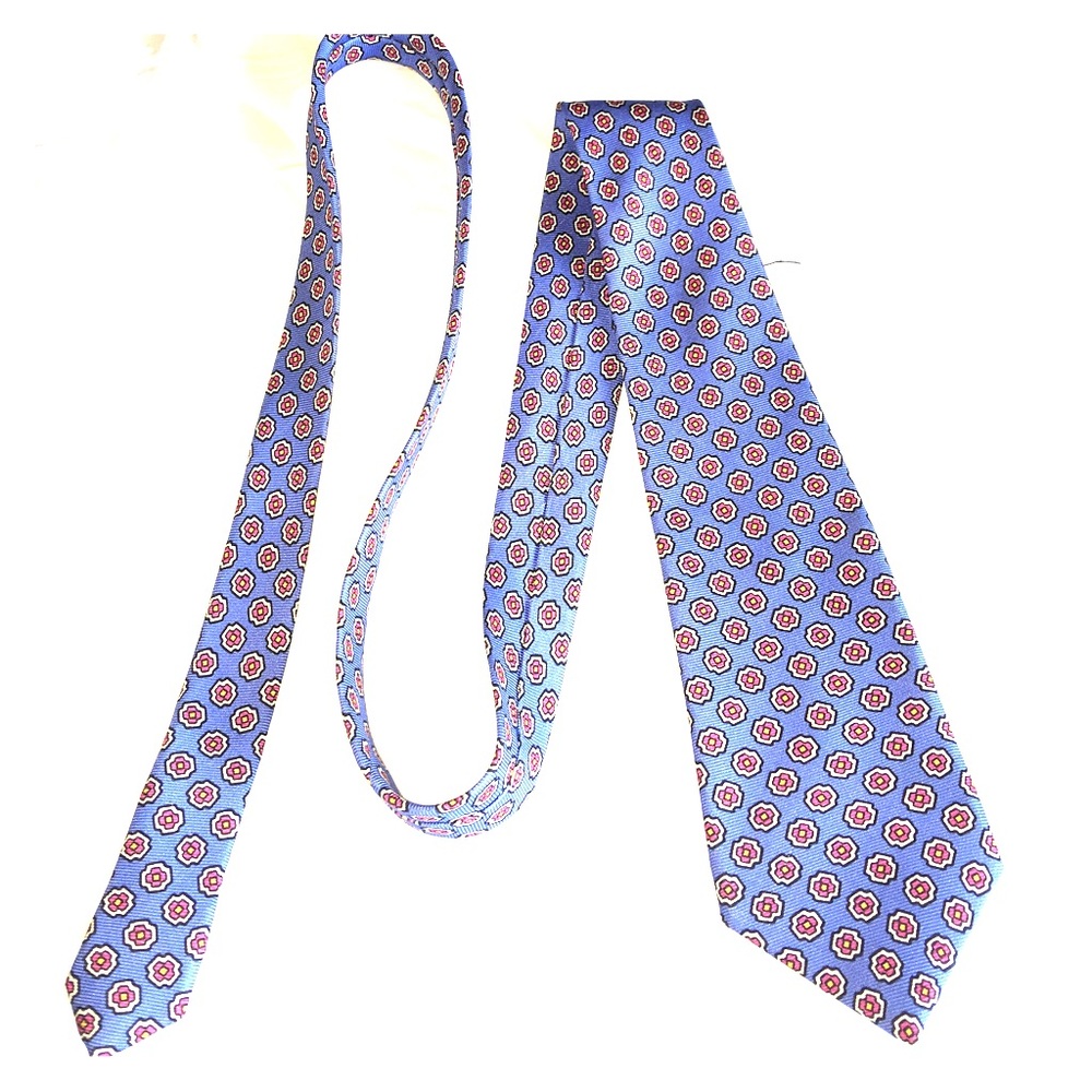 Polo print tie