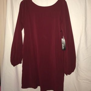 Lulus maroon dress