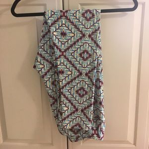 LULAROE TC leggings, EUC
