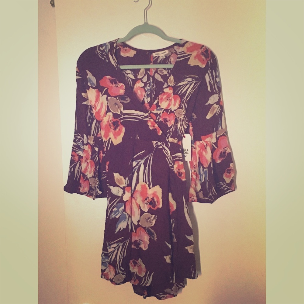 Billabong Divine Dress (maroon)